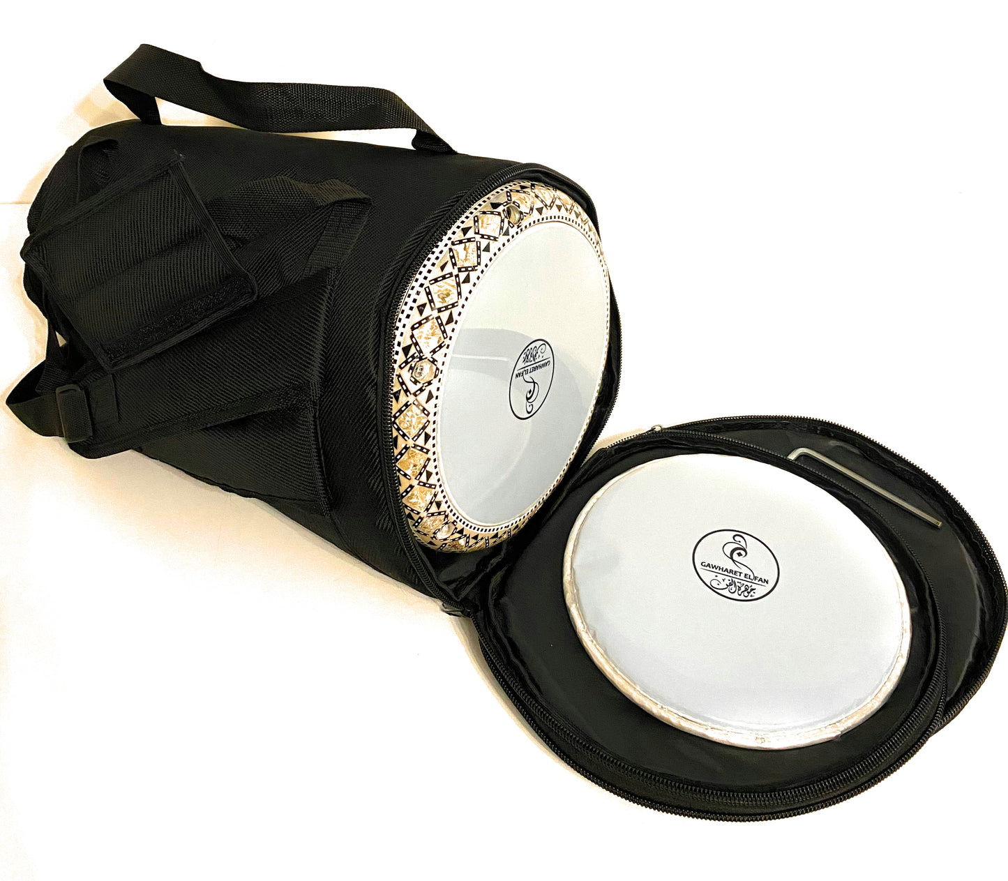 Gawharet El Fan 17.5" Darbuka - Mamluk Medallion