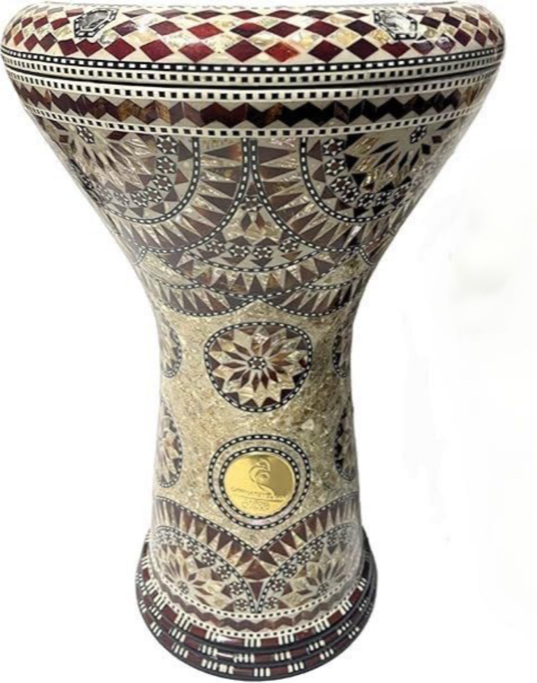 Gawharet El Fan 17" Darbuka - Amber Rosette