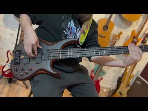 La Bella 760N Deep Talkin' Bass Black Nylon Tapewound Bass Guitar Strings - Standard 60-115