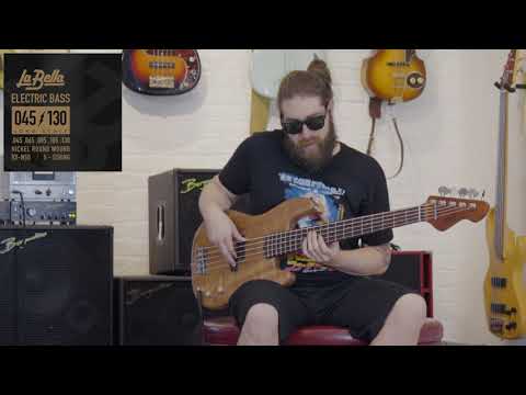 La Bella RX-N4D Rx Nickel Bass Guitar Strings - 4-string 45-105