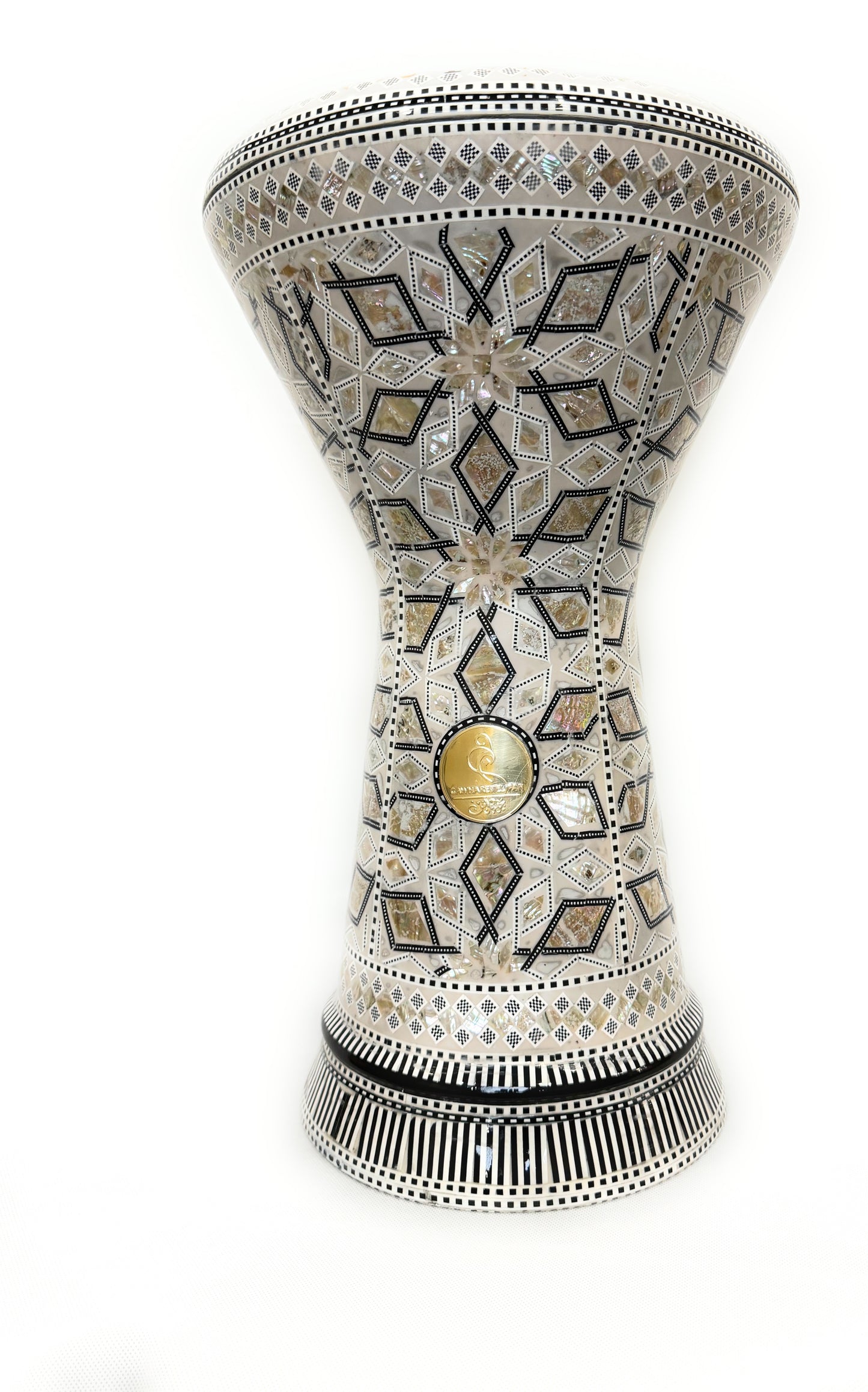 Gawharet El Fan 18.5" Sombaty Darbuka - Enrejado de mosaico
