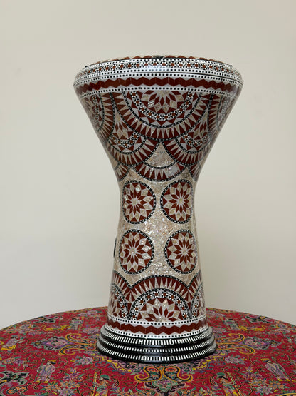 Gawharet El Fan 17" Darbuka - Amber Rosette