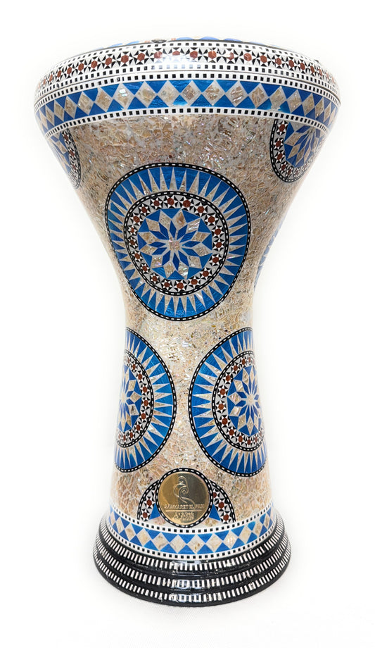 Gawharet El Fan 17" Darbuka - Sapphire Rosette