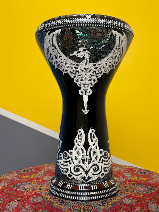 Gawharet El Fan 17" Darbuka - Anqa Obsidian