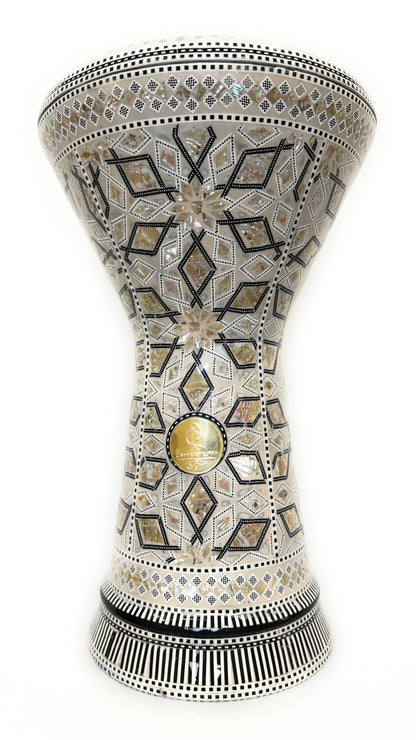 Gawharet El Fan 18.5" Sombaty Darbuka - Enrejado de mosaico