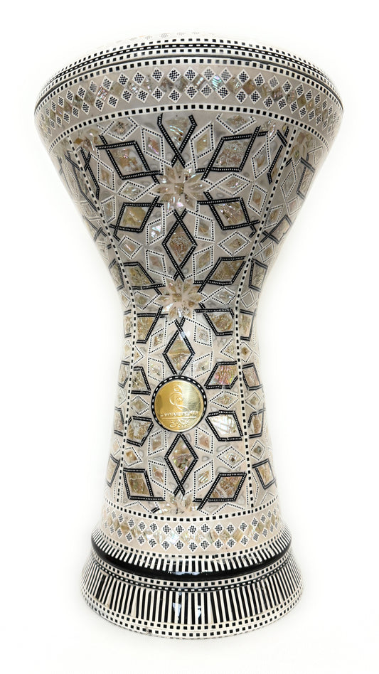 Gawharet El Fan 18.5" Sombaty Darbuka - Mosaic Lattice