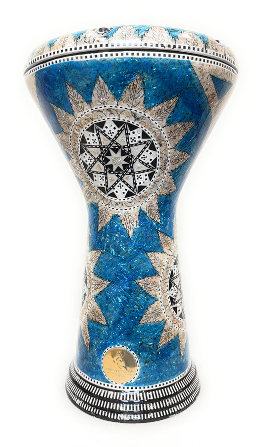 Gawharet El Fan 17" Darbuka - Turquoise Star