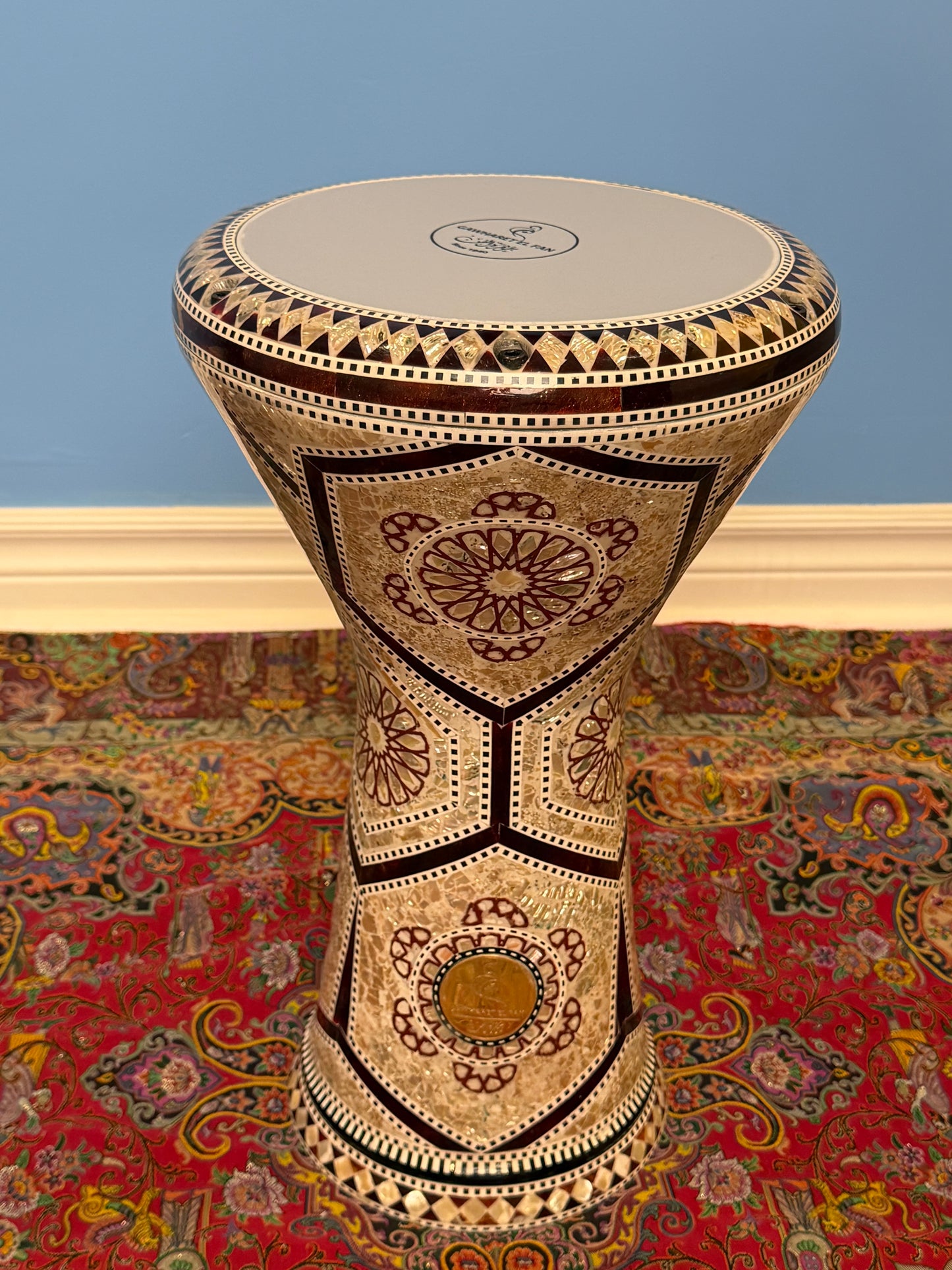 Gawharet El Fan 17.5" Darbuka - Mamluk Medallion