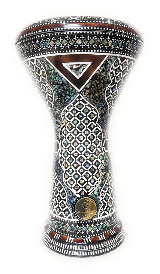 Gawharet El Fan 17" Darbuka - Midnight Lattice