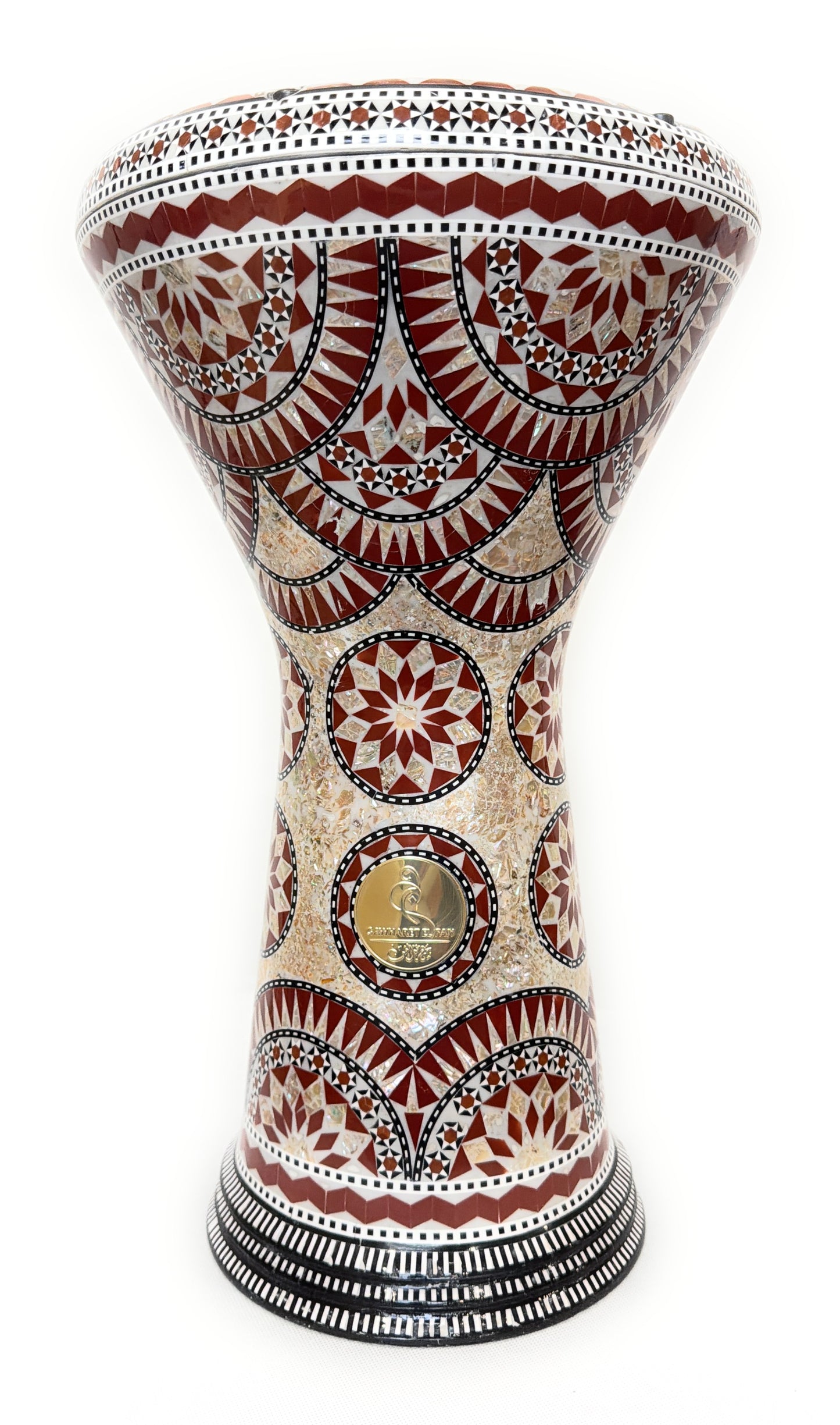 Gawharet El Fan 17" Darbuka - Amber Rosette