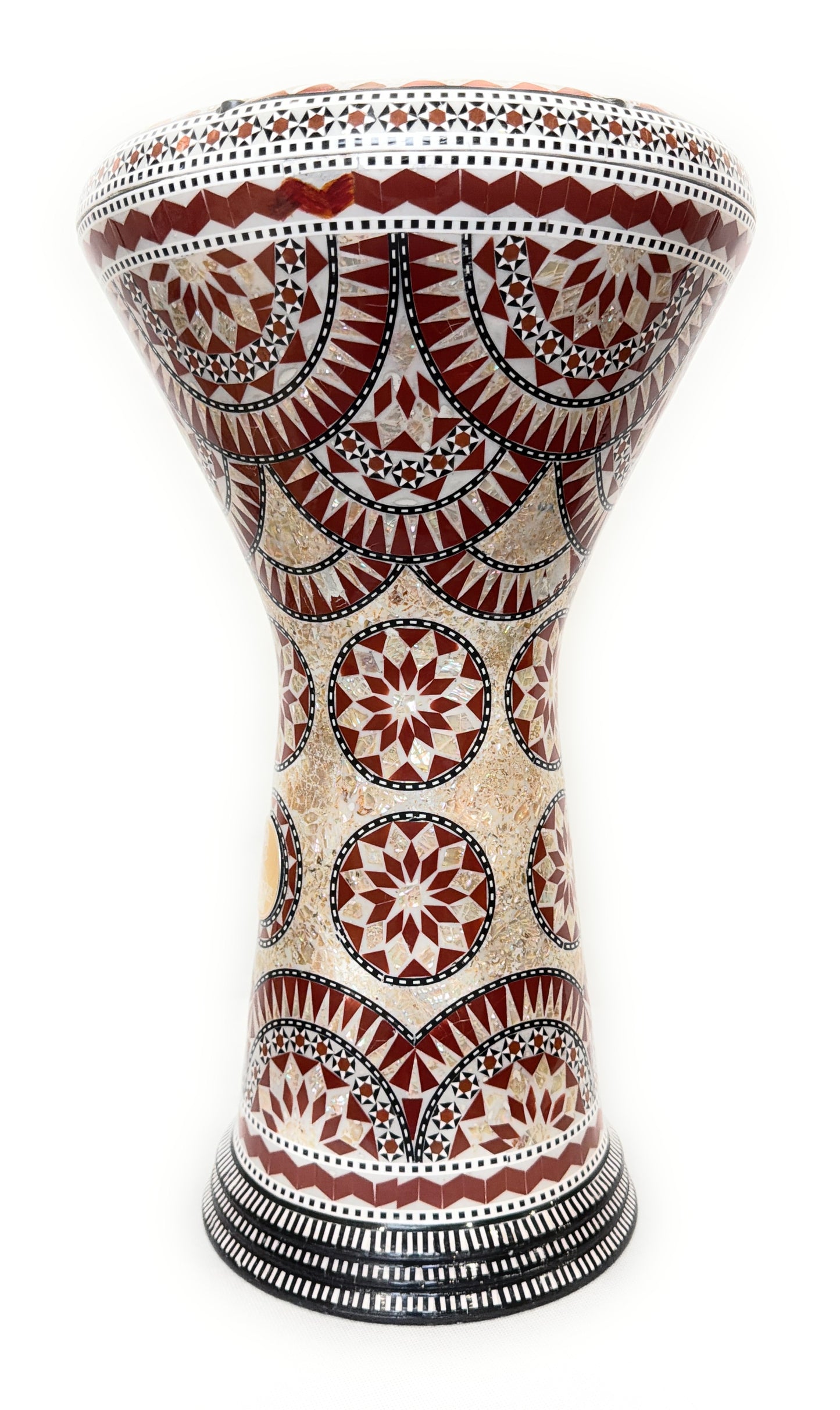 Gawharet El Fan 17" Darbuka - Amber Rosette