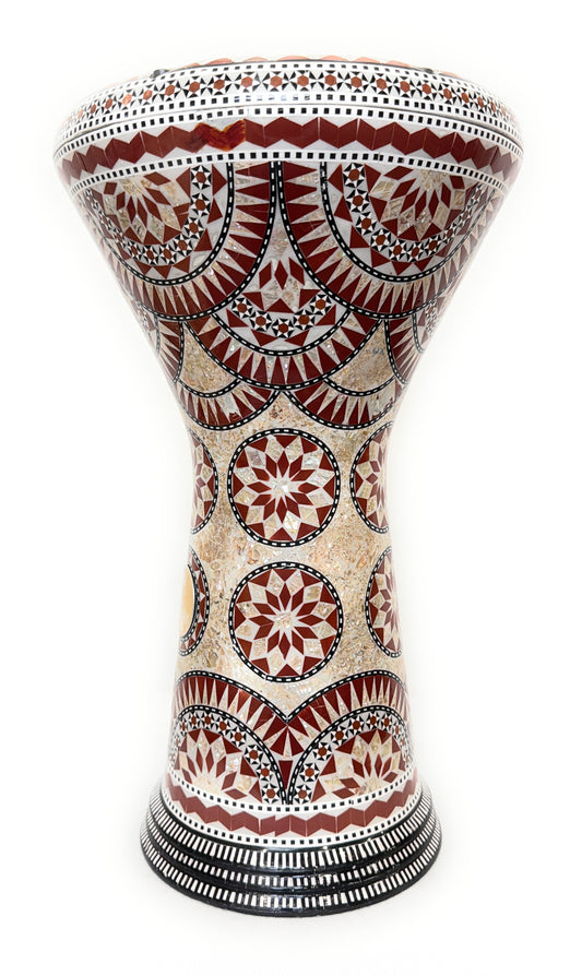 Gawharet El Fan 17" Darbuka - Amber Rosette