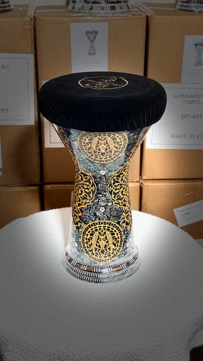Gawharet El Fan 17" Darbuka - Diwan dorado