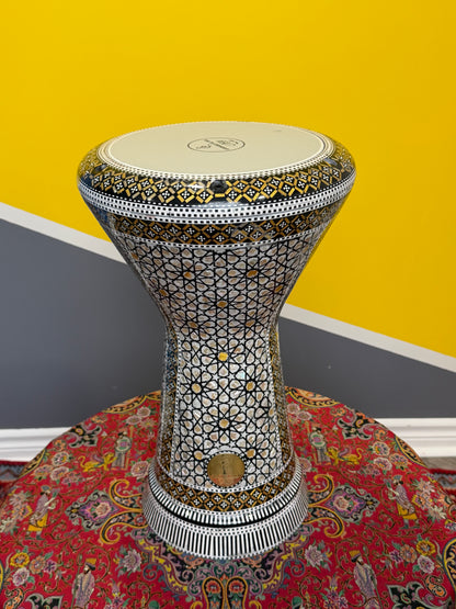 Gawharet El Fan 18.5"  Sombaty Darbuka -Golden Lattice