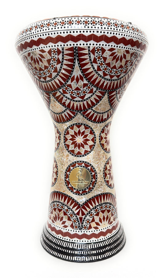 Gawharet El Fan 17" Darbuka - Amber Rosette