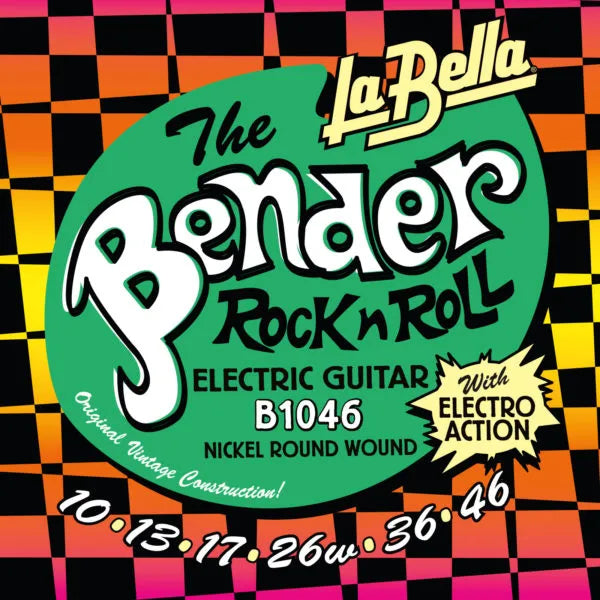 La Bella B1046 Bender Electric Guitar 10-46