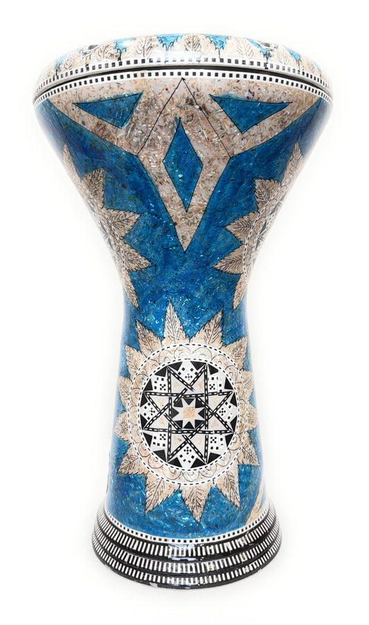 Gawharet El Fan 17" Darbuka - Turquoise Star