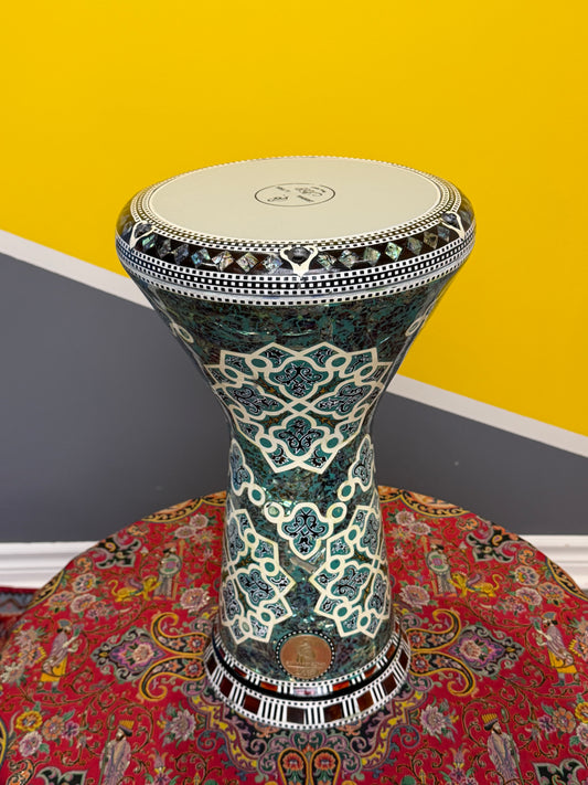 Gawharet El Fan 17.5" Darbuka - Esmeralda Nilo