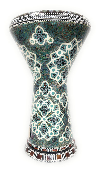 Gawharet El Fan 17.5" Darbuka - Emerald Nile