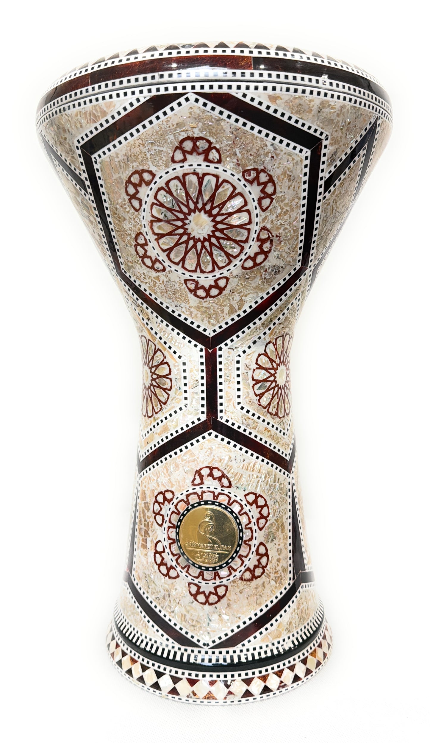 Gawharet El Fan 17.5" Darbuka - Mamluk Medallion