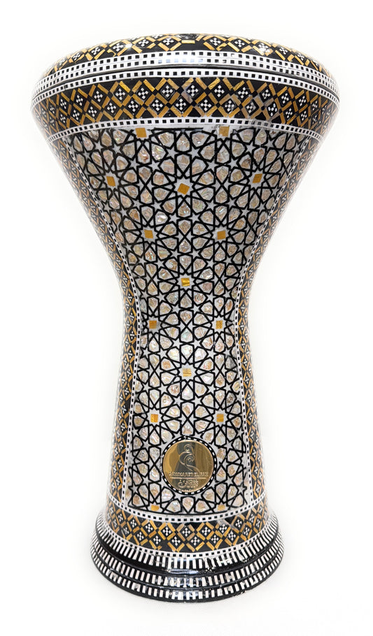 Gawharet El Fan 17" Darbuka - Golden Lattice