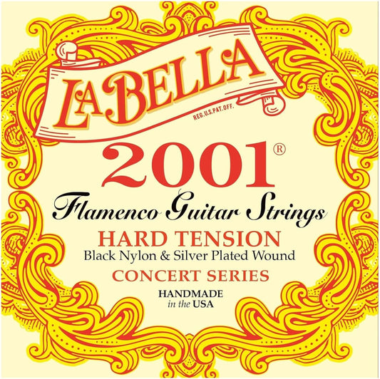 La Bella 2001 Hard Tension Flamenco Guitar Strings