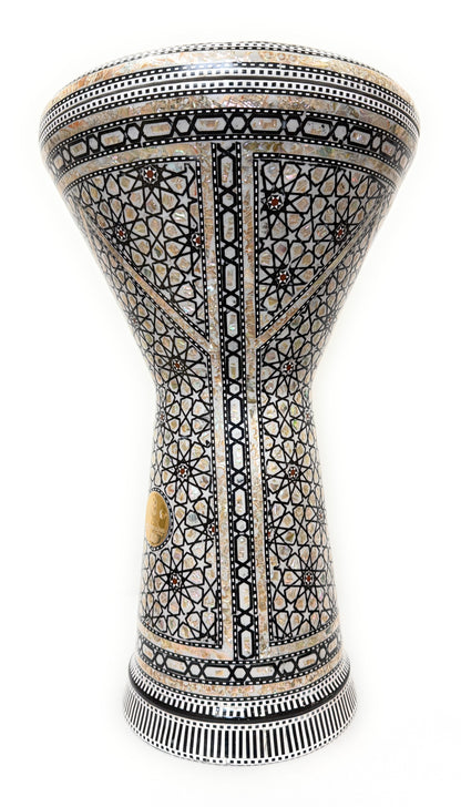 Side view showing mother-of-pearl inlay on The Anchor Dohola