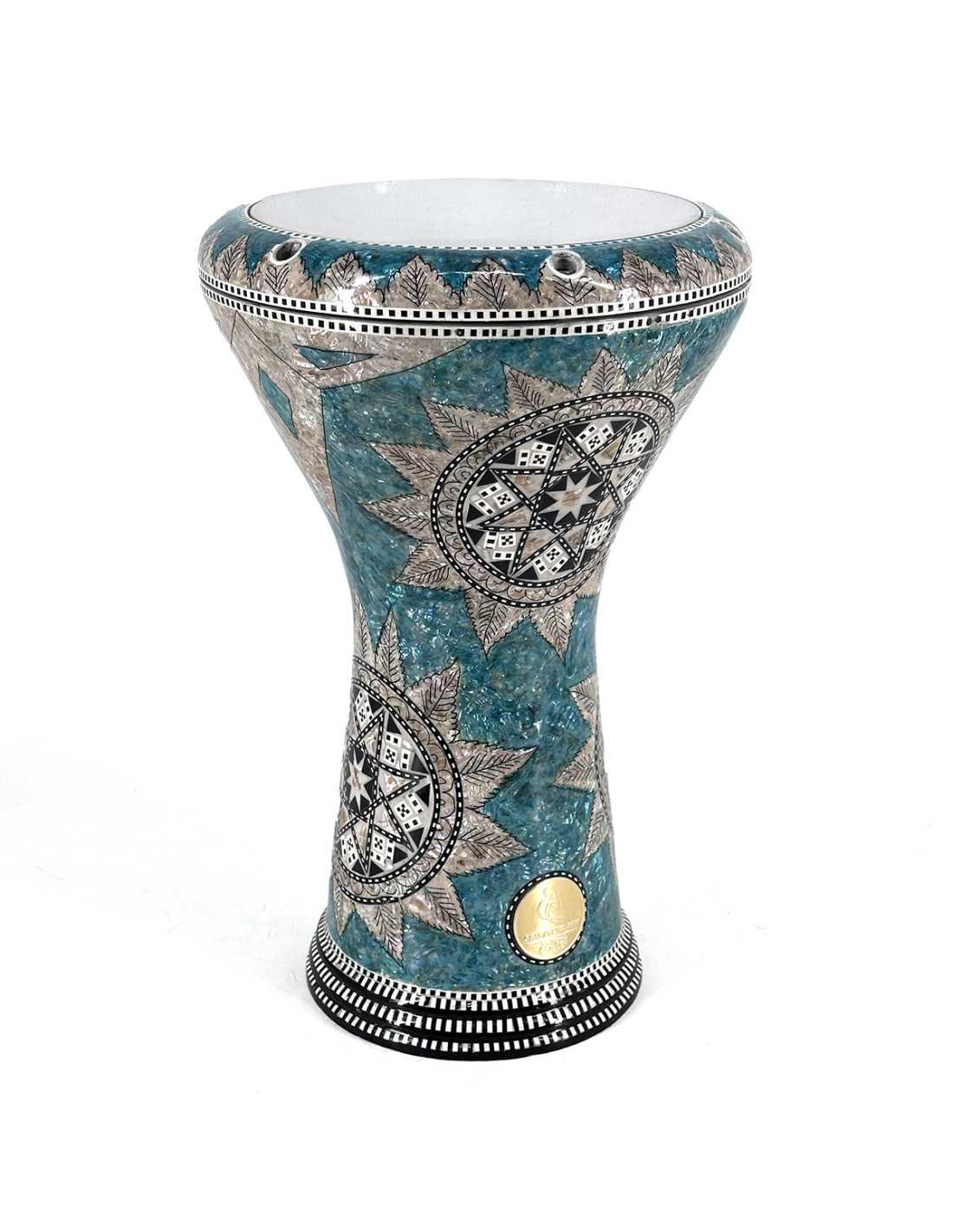 Gawharet El Fan 17" Darbuka - Estrella Turquesa