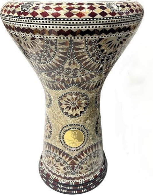 Gawharet El Fan 17" Darbuka - Amber Rosette